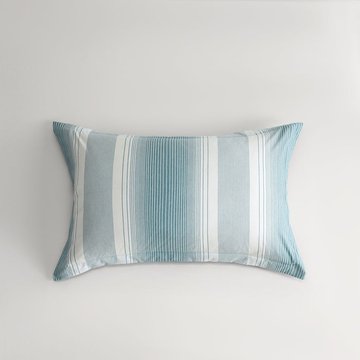Epinova Urutora Series 1000TC Stonewashed Yarn-Dyed Bedsheet | Fitted Sheet | Bedset (Deli Blue)
