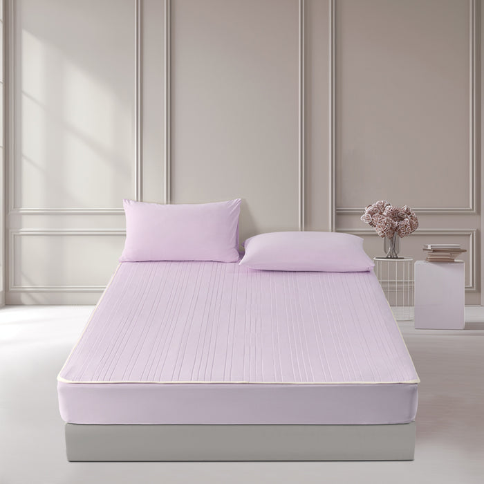 Epitex Softicool Fitted Mattress Pad (Lavender)