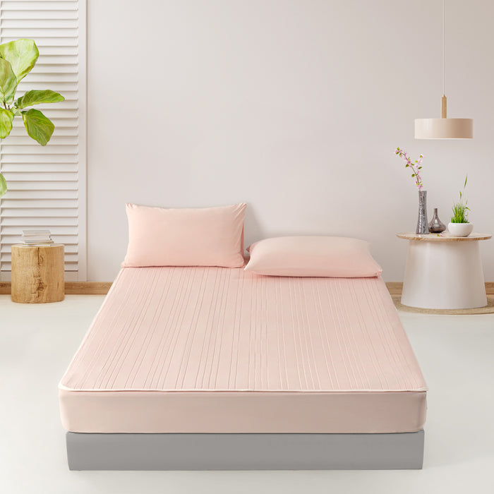 Epitex Softicool Fitted Mattress Pad (Nude)