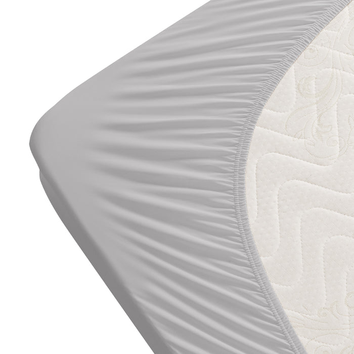 Epitex Softicool Fitted Mattress Pad (Soft Grey)