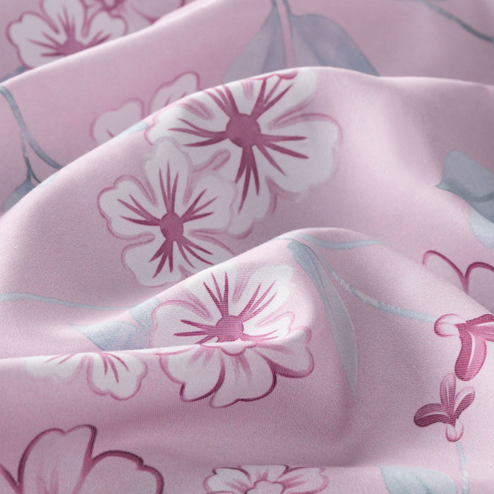 Epitex 1200TC Hybrid Botanic Silk Printed Fitted Sheet Set | Bedsheet | Bedset | Bedding