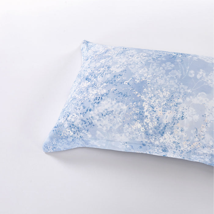 Epitex 1200TC Hybrid Botanic Silk Printed Fitted Sheet Set | Bedsheet | Bedset | Bedding