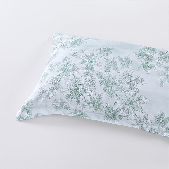 Epitex 1200TC Hybrid Botanic Silk Printed Fitted Sheet Set | Bedsheet | Bedset | Bedding