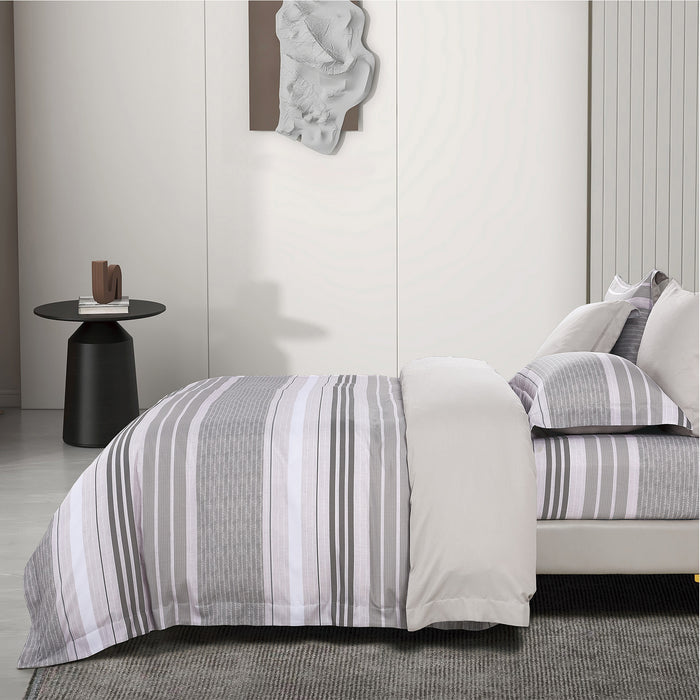 Epitex 1200TC Hybrid Botanic Silk Printed Fitted Sheet Set | Bedsheet | Bedset | Bedding