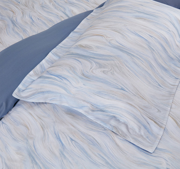 Epitex 1200TC Hybrid Botanic Silk Printed Fitted Sheet Set | Bedsheet | Bedset | Bedding (Wavira)