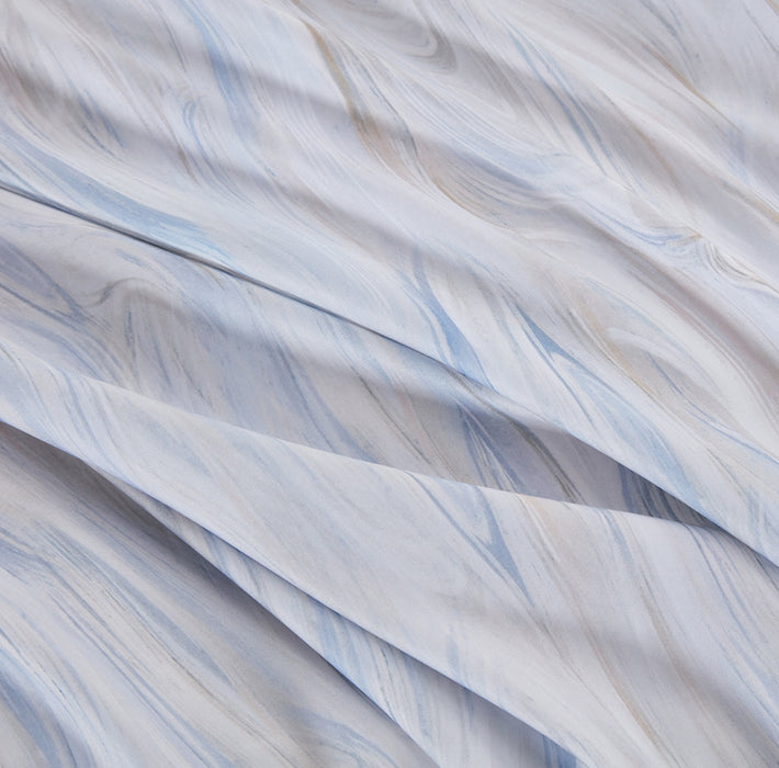 Epitex 1200TC Hybrid Botanic Silk Printed Fitted Sheet Set | Bedsheet | Bedset | Bedding (Wavira)