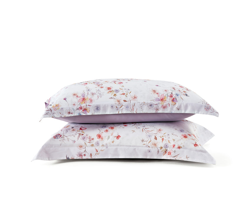 Epitex 1200TC Hybrid Botanic Silk Printed Fitted Sheet Set | Bedsheet | Bedset | Bedding