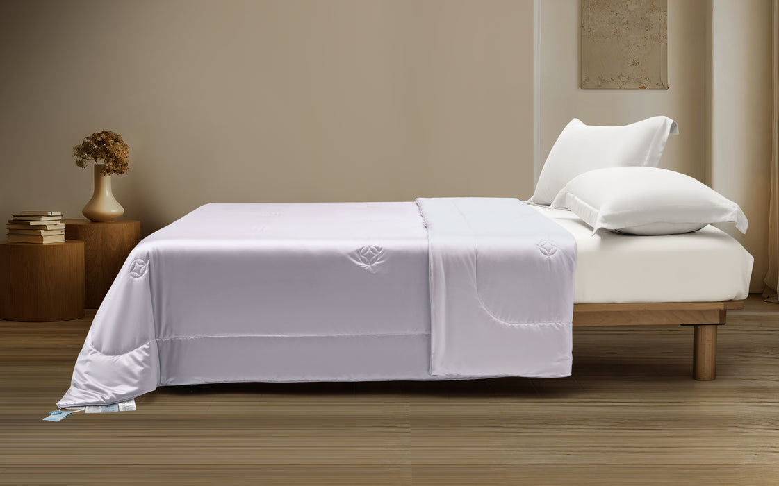 EPITEX KOOLSILK COLLECTION COOLING BLANKET - SINGLE 140X190CM (KOO120 Crystal Lilac)