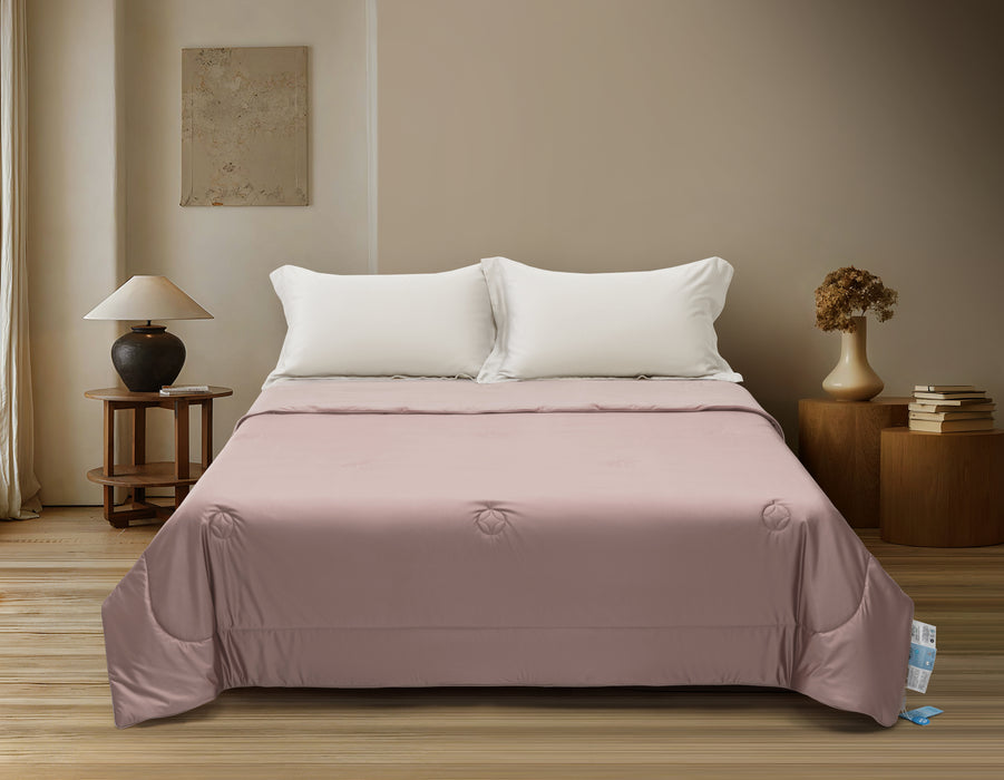 EPITEX KOOLSILK COLLECTION COOLING BLANKET - SINGLE 140X190CM (KOO121 Cool Taupe)