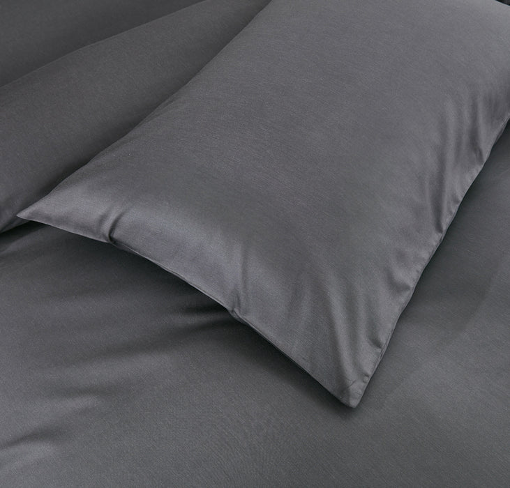 Epitex LYOCOOL CHROMA 1200TC Bedsheet | Fitted Sheet Set | Bedset (Shadow Grey)
