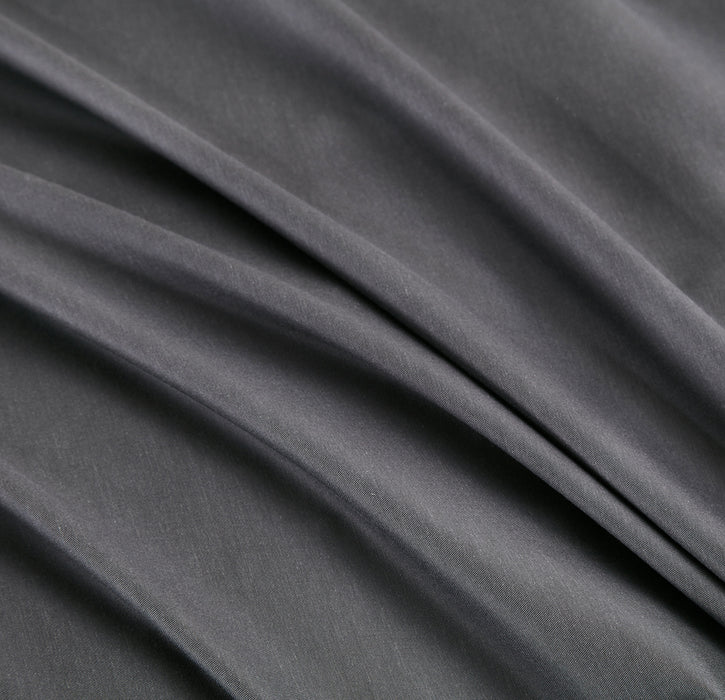 Epitex LYOCOOL CHROMA 1200TC Bedsheet | Fitted Sheet Set | Bedset (Shadow Grey)
