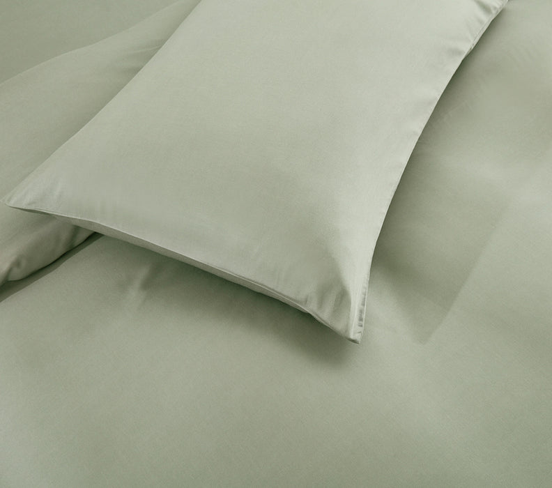 Epitex LYOCOOL CHROMA 1200TC Bedsheet | Fitted Sheet Set | Bedset (STONE GREEN)