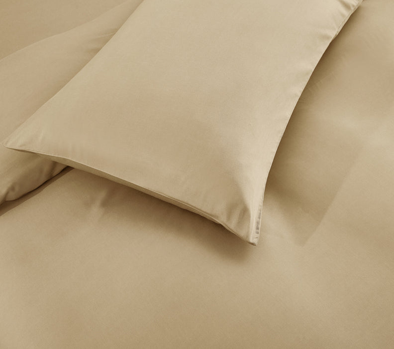 Epitex LYOCOOL CHROMA 1200TC Bedsheet | Fitted Sheet Set | Bedset (GOLDEN BROWN)