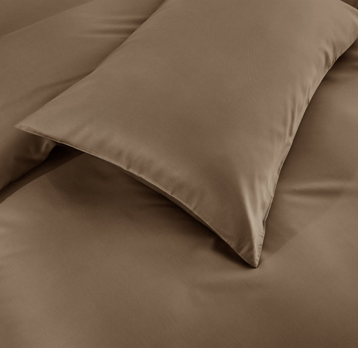 Epitex LYOCOOL CHROMA 1200TC Bedsheet | Fitted Sheet Set | Bedset (COFFEE)