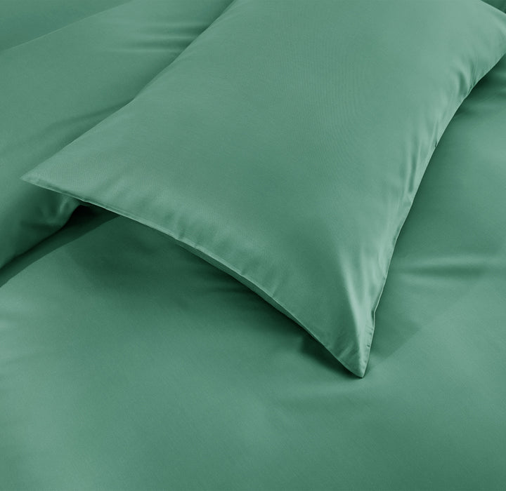 Epitex LYOCOOL CHROMA 1200TC Bedsheet | Fitted Sheet Set | Bedset (JADE GREEN)