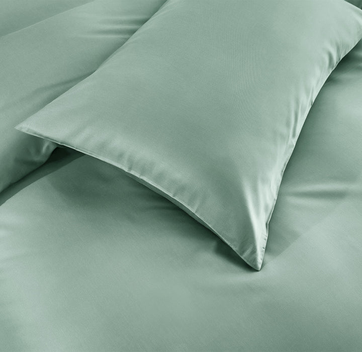 Epitex LYOCOOL CHROMA 1200TC Bedsheet | Fitted Sheet Set | Bedset (CEDER GREEN)
