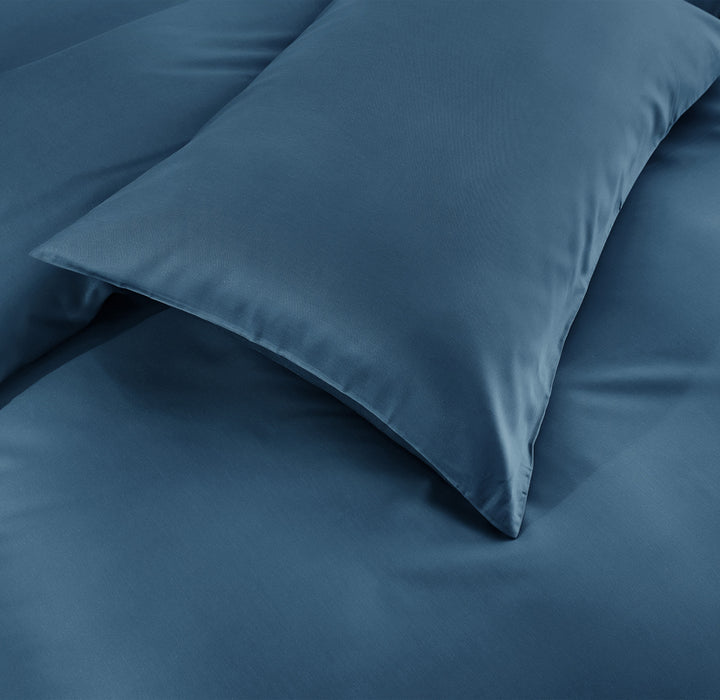 Epitex LYOCOOL CHROMA 1200TC Bedsheet | Fitted Sheet Set | Bedset (CAVE BLUE)