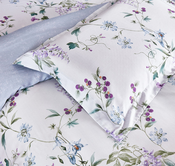 Epitex Lyocool Cotton Arte 1200TC Printed Bedsheet | Bedset | Fitted Set (LY2173)