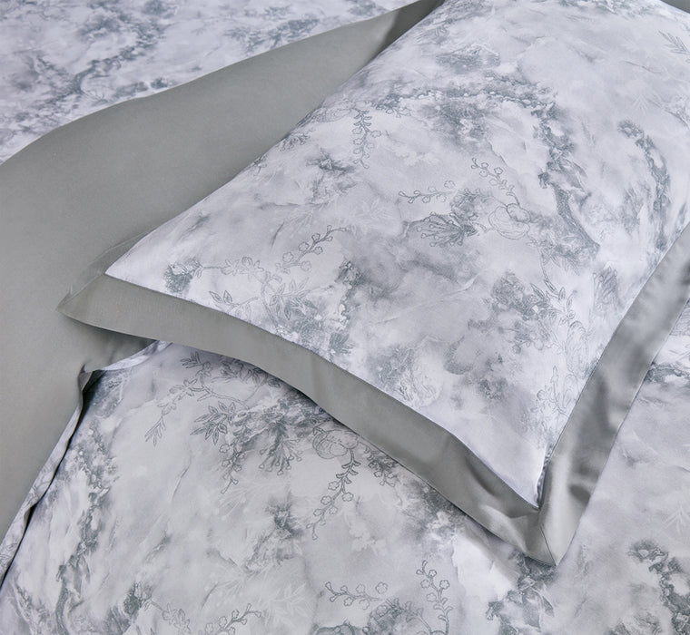 Epitex Lyocool Cotton Arte 1200TC Printed Bedsheet | Bedset | Fitted Set (LY2174)