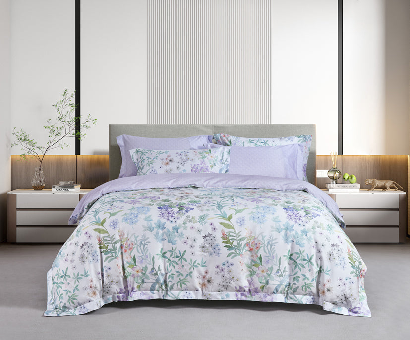 Epitex Lyocool Cotton Arte 1200TC Printed Bedsheet (LY2173 - 2177)
