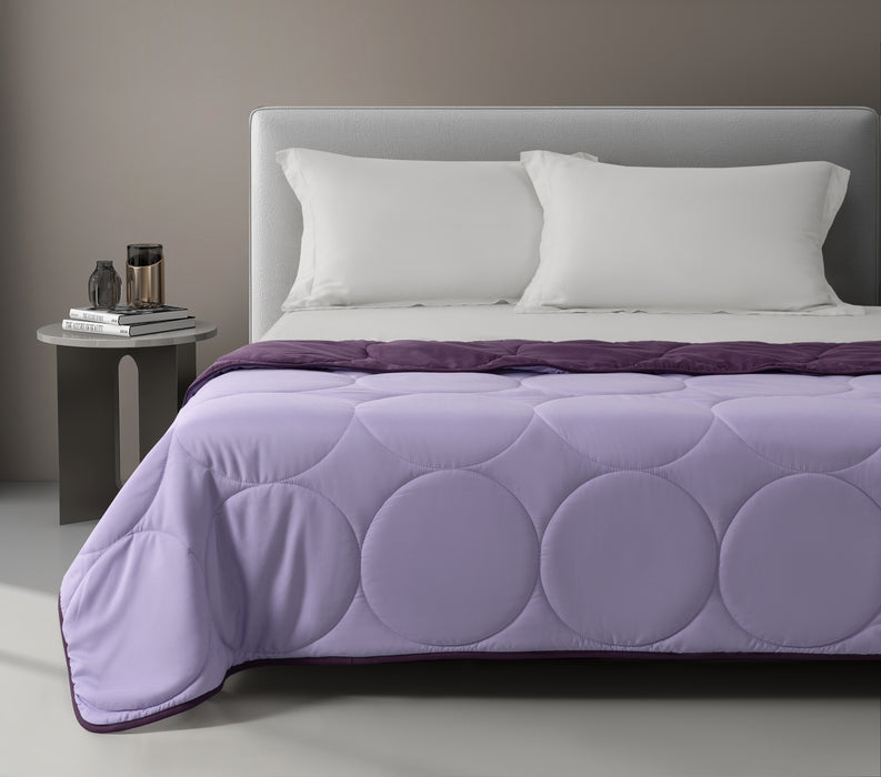 Epinova Air Down Blanket Reversible Solid (LT PURPLE / WILD BERRY)