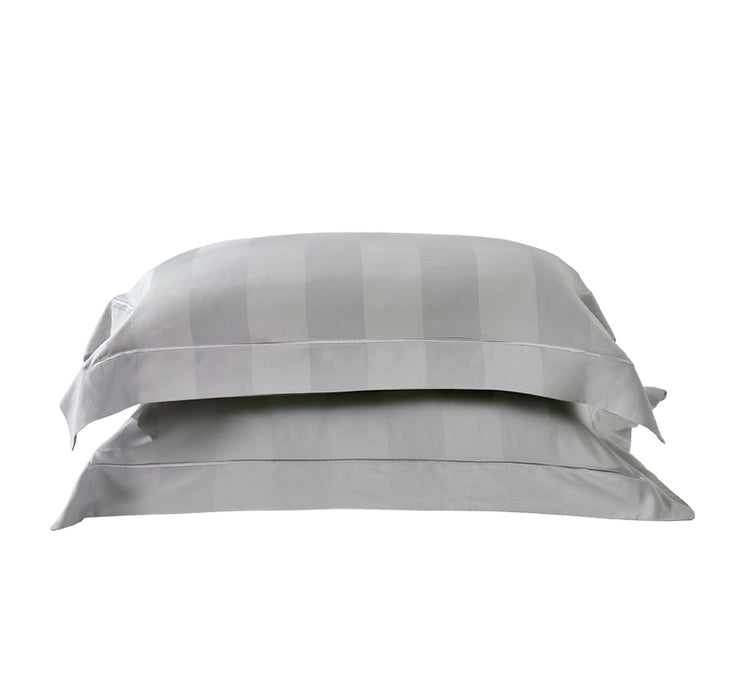 Epitex 1200TC Delores Luxe Modal Dobby (Classic Grey) Fitted Sheet Set | Bedset  | Bedsheet | Soft | Fitted Sheet | Bedsheet Set