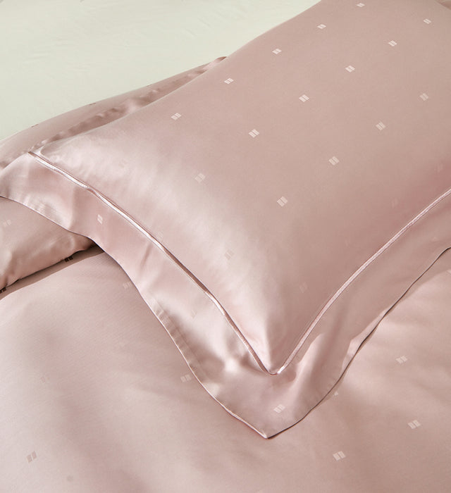 Epitex 1200TC Delores Luxe Modal Dobby (Pearl Nude) Fitted Sheet Set | Bedset  | Bedsheet | Soft | Fitted Sheet | Bedsheet Set