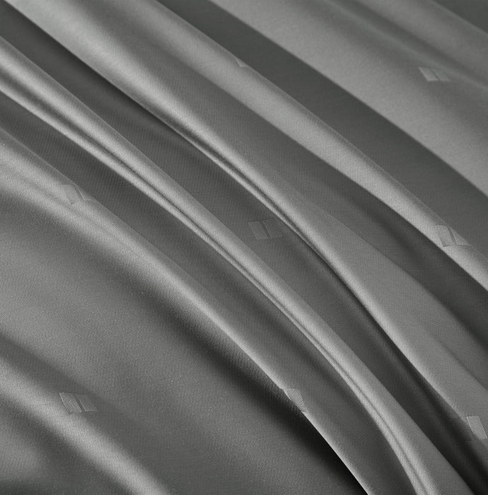 Epitex 1200TC Delores Luxe Modal Dobby (Dark Grey) Fitted Sheet Set | Bedset  | Bedsheet | Soft | Fitted Sheet | Bedsheet Set
