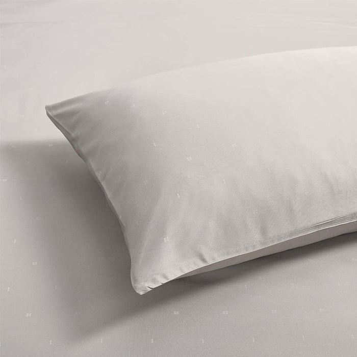 Epitex 1600TC Melange Tencel Blend Dobby Bedsheet Set (Cool Grey)