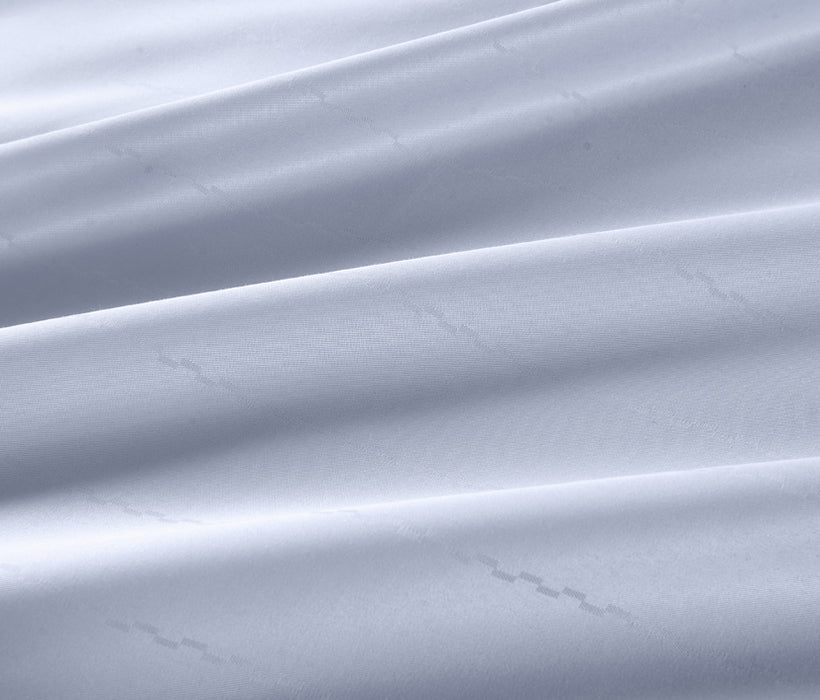 Epitex 1600TC Melange Tencel Blend Dobby Bedsheet Set (Zen Blue)