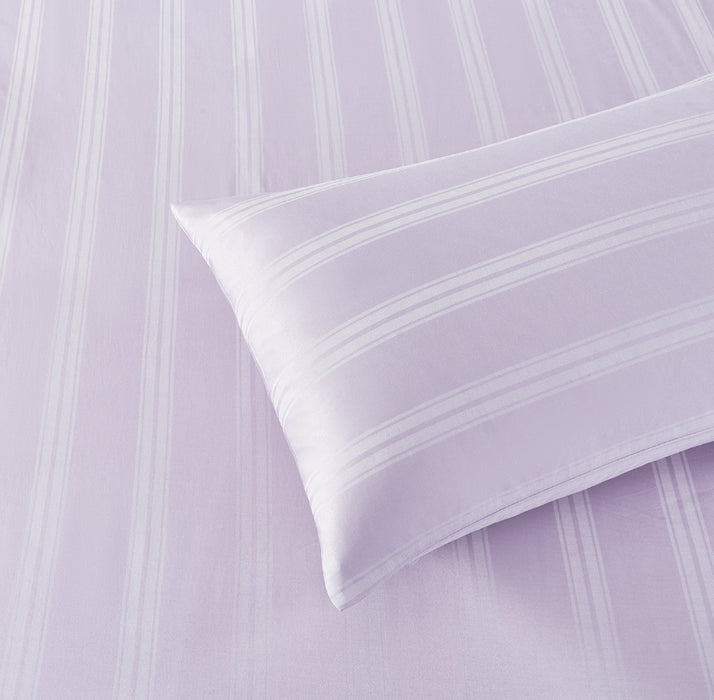 Epitex 1600TC Melange Tencel Blend Dobby Bedsheet Set (Lilac)