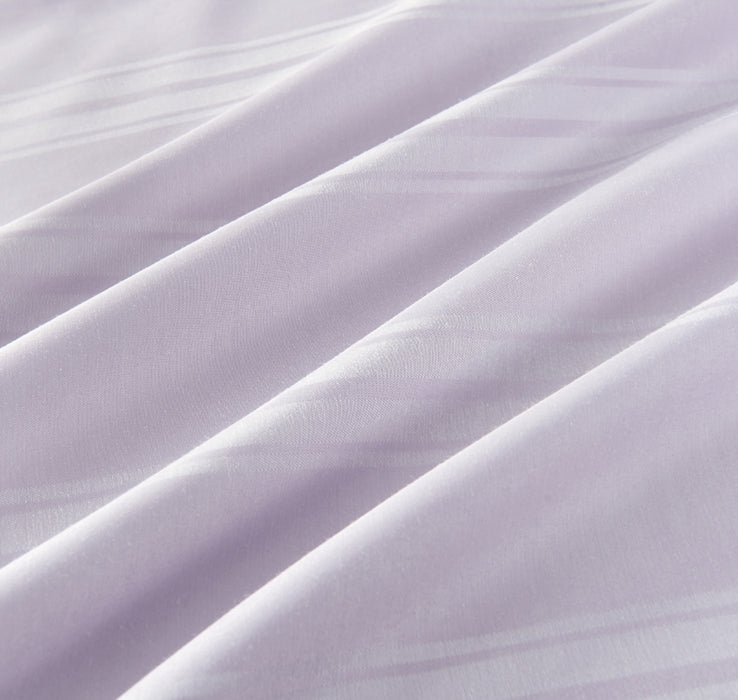 Epitex 1600TC Melange Tencel Blend Dobby Bedsheet Set (Lilac)