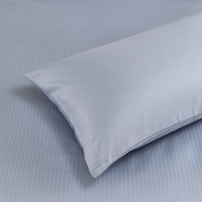 Epitex 1600TC Melange Tencel Blend Dobby Bedsheet Set (Blue Grey)