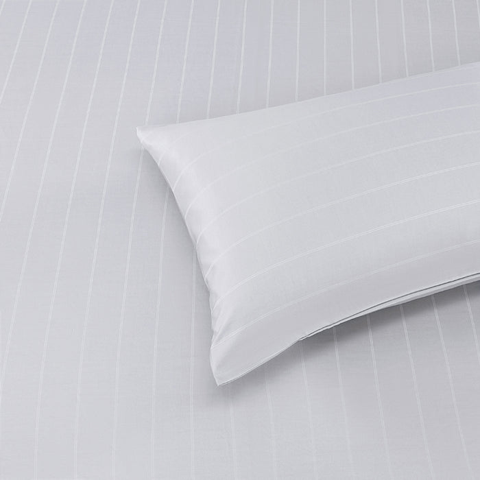 Epitex 1600TC Melange Tencel Blend Dobby Bedsheet Set (Grey)