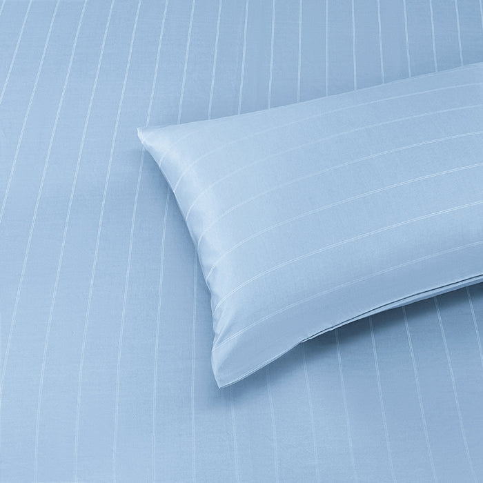 Epitex 1600TC Melange Tencel Blend Dobby Bedsheet Set (Stone Blue)