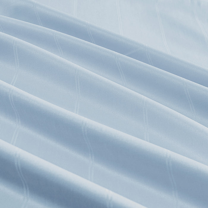 Epitex 1600TC Melange Tencel Blend Dobby Bedsheet Set (Stone Blue)
