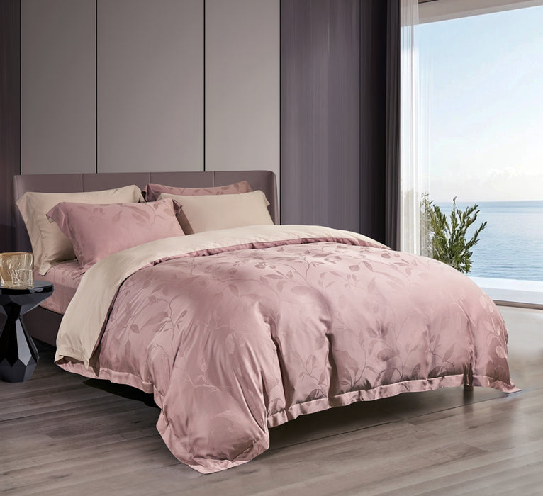 Epitex MJ3106 Garda 1600TC Micro Modal Jacquard Bedsheet | Fitted Sheet Set | Bedset