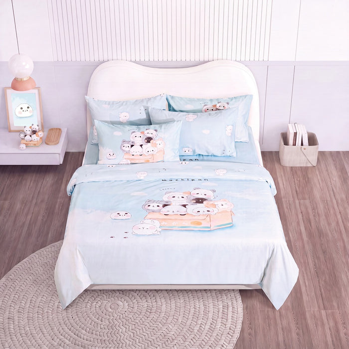 EPITEX MOCHI PANDA COLLECTION 1200TC Bedsheet | Fitted Sheet Set (MMP-BS-C002)