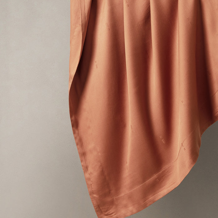 Epitex Nature Collection 100% Bamboo Grana Bedsheet (Terracotta) | Fitted Sheet Set | Bedset