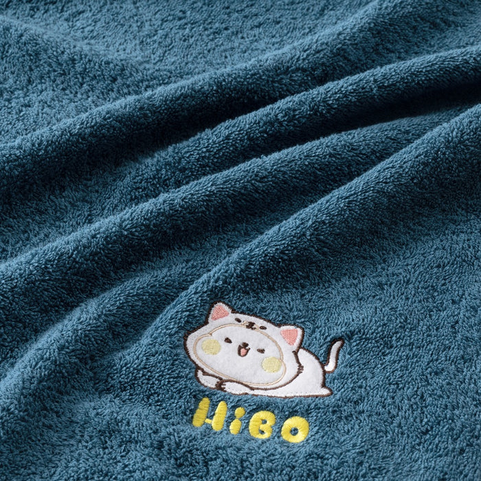 EPITEX PIYOMI 100% COTTON BATH TOWEL - PIY119 Hibo Cat