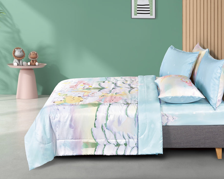 EPITEX PIYOMI LYOCELL BLEND 1200TC Bedsheet | Fitted Sheet Set (PIY122 WINTER SNOW)