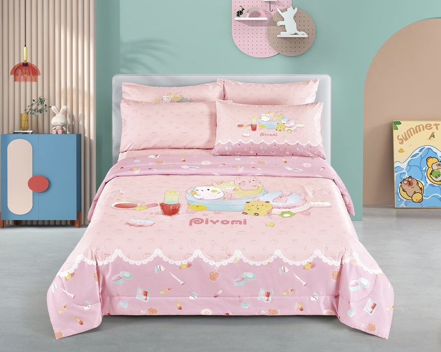 EPITEX PIYOMI LYOCELL BLEND 1200TC Bedsheet | Fitted Sheet Set (PIY124 COSMETIC)