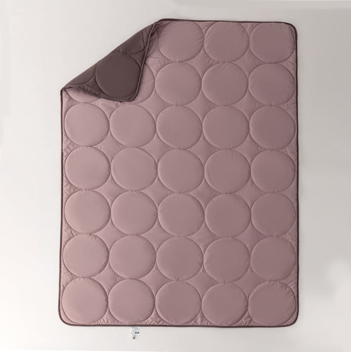 Epinova Air Down Blanket Reversible Solid (Pale Mauve & Antler)