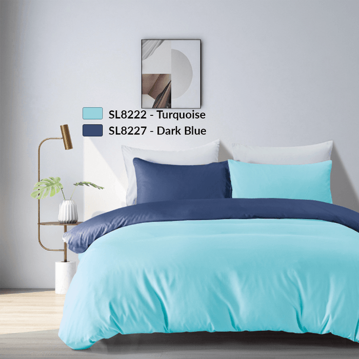 Silkysoft 980TC Turquoise Fitted Sheet Set | Bedset (SL8222)
