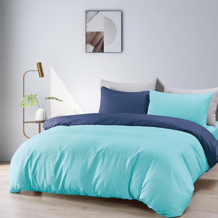 Epinova Silkysoft 980TC Microfiber Bedsheet | Bedset (Turquoise)