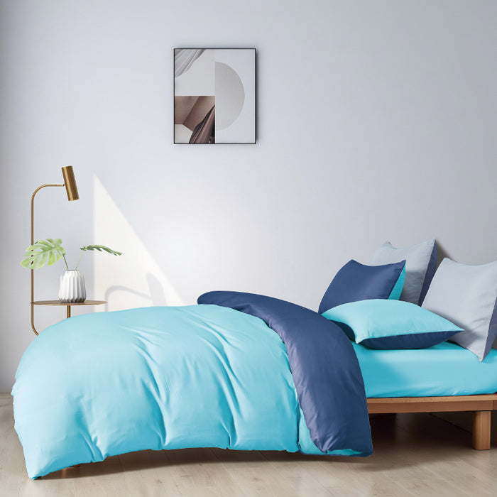 Epinova Silkysoft 980TC Microfiber Bedsheet | Bedset (Turquoise)