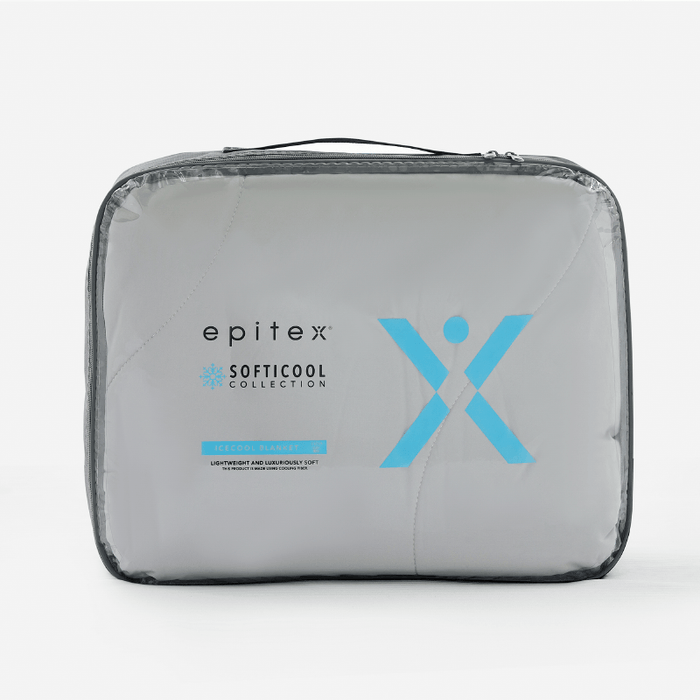 Epitex Softicool Collection 1600TC Blanket (Ash) | Quilt | Duvet