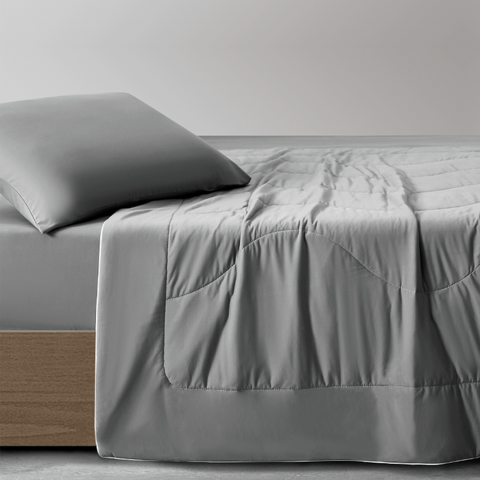 Epitex Softicool Collection 1600TC Blanket (Ash) | Quilt | Duvet