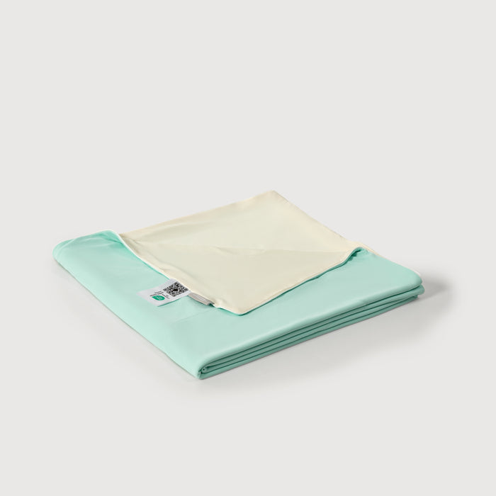 Epitex Softicool Glacia Collection Reversible Blanket (Green Breeze) - Single | Queen