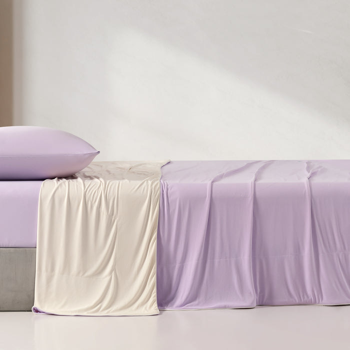 Epitex Softicool Glacia Collection Reversible Blanket (Lavender) - Single | Queen